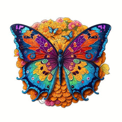 Butterfly Honey Wooden Puzzle Educational Toy