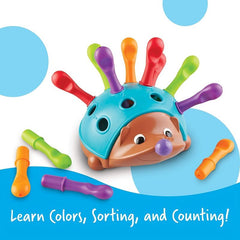Fine Motor Hedgehog Toddler Learning Toys - Ages 18 Months