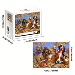 1000 Piece Dog Puzzles for Adults - Family Game