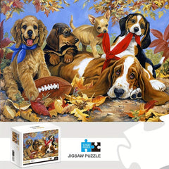 1000 Piece Dog Puzzles for Adults - Family Game