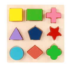 Wooden 3D Puzzles Montessori Games for Kids