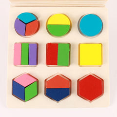 Wooden 3D Puzzles Montessori Games for Kids