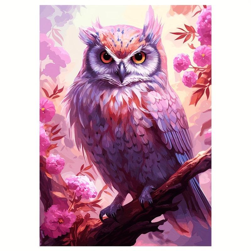 Owl Wooden Jigsaw Puzzle Animal Educational Toy for Adults