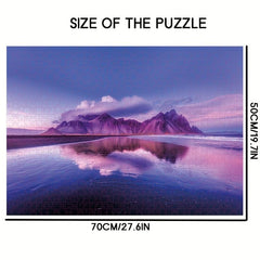Iceland's Natural Beauty 1000 Piece Jigsaw Puzzle for Adults & Kids