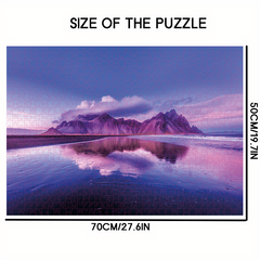 Iceland's Natural Beauty 1000 Piece Jigsaw Puzzle for Adults & Kids