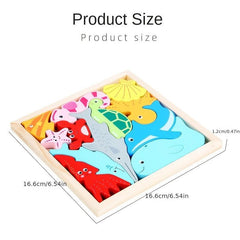 3D Puzzles for Kids Animal Fruit & Veggie Games