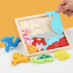 3D Puzzles for Kids Animal Fruit & Veggie Games