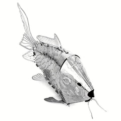 Little Carp 3D Metal Puzzle Building Blocks Model Kit Brain Teaser Fidget Toy