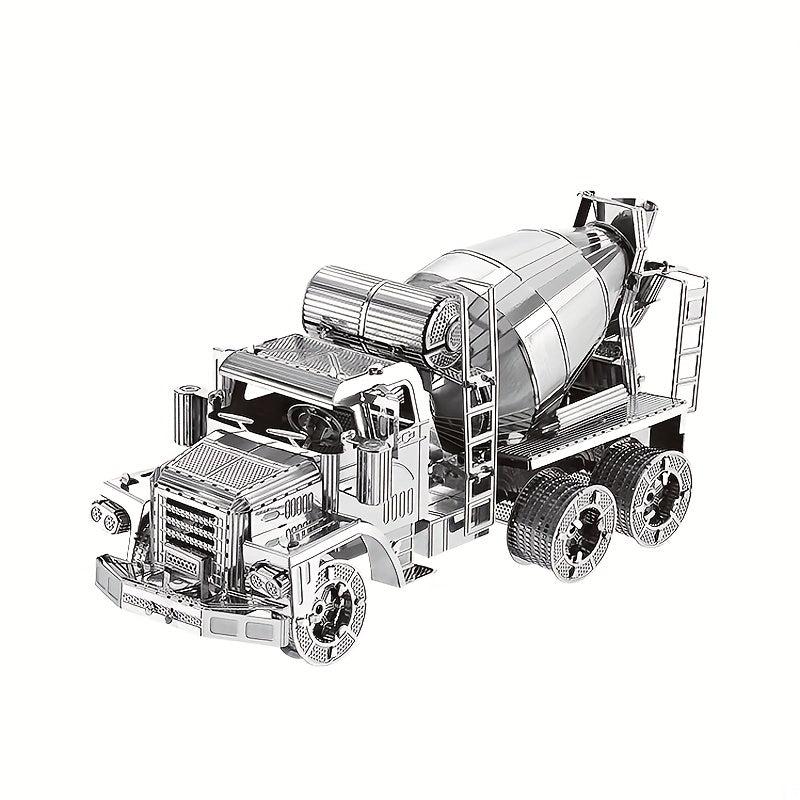 3D Metal Jigsaw Puzzle Model DIY Engineering Car Series Mixing Car