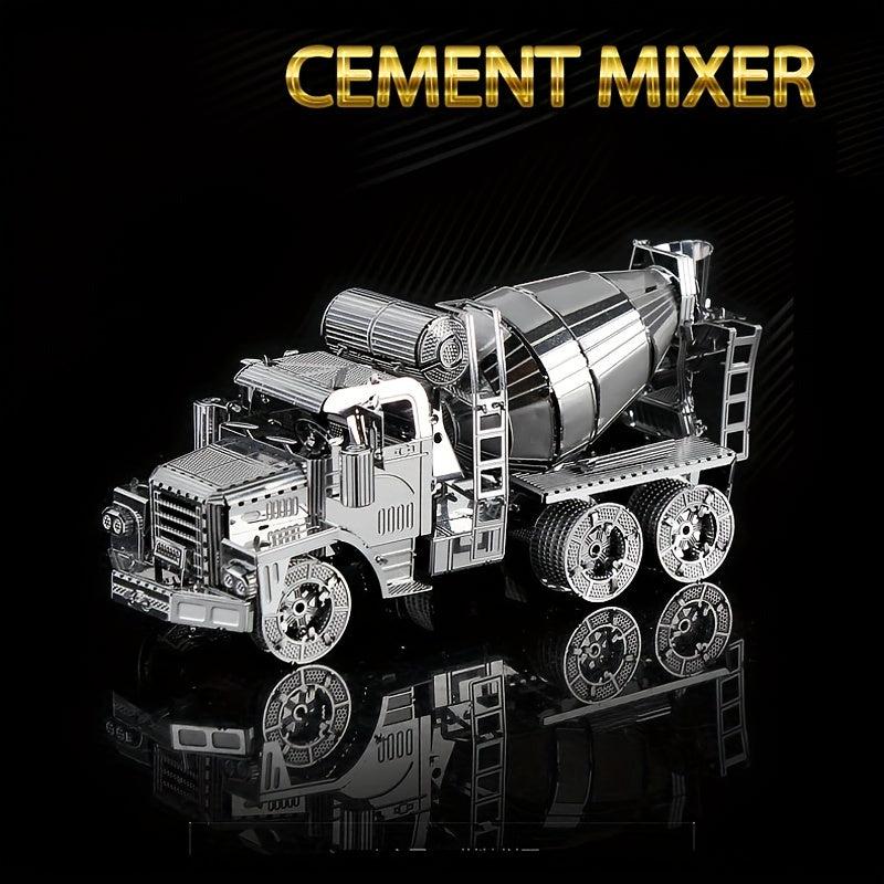 3D Metal Jigsaw Puzzle Model DIY Engineering Car Series Mixing Car