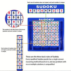 Sudoku Chess Game Puzzle Nine Palace Grid Logic Training Toy
