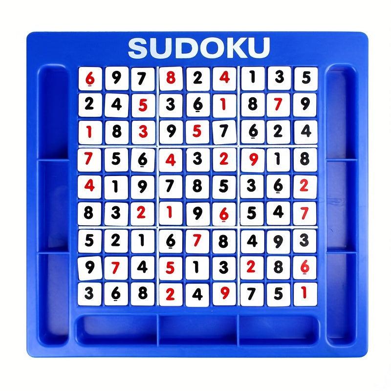 Sudoku Chess Game Puzzle Nine Palace Grid Logic Training Toy