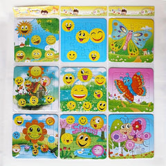3pcs Children Baby Educational Puzzle Toy Toddler Cartoon Puzzle Board Gift