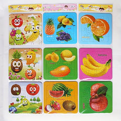 3pcs Children Baby Educational Puzzle Toy Toddler Cartoon Puzzle Board Gift