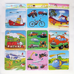 3pcs Children Baby Educational Puzzle Toy Toddler Cartoon Puzzle Board Gift