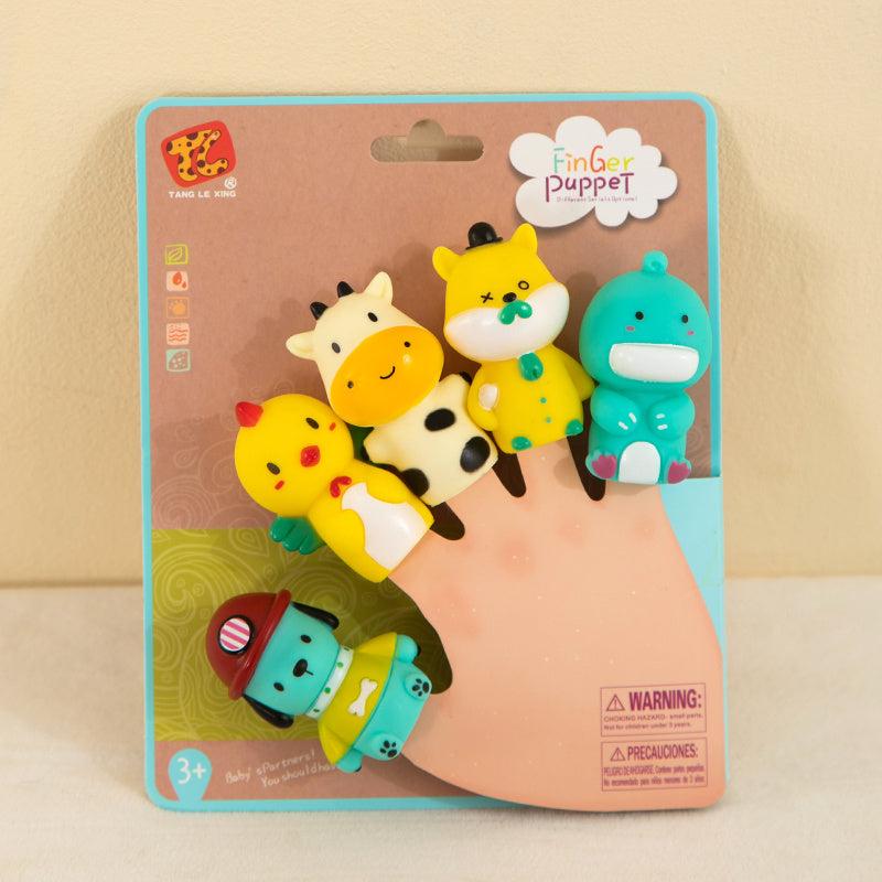 Cartoon Animal Finger Puppet Finger Toy Gift For Kids Children's Toy