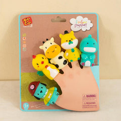 Cartoon Animal Finger Puppet Finger Toy Gift For Kids Children's Toy
