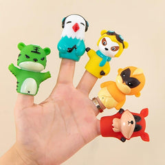 Cartoon Animal Finger Puppet Finger Toy Gift For Kids Children's Toy
