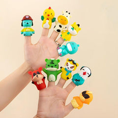 Cartoon Animal Finger Puppet Finger Toy Gift For Kids Children's Toy