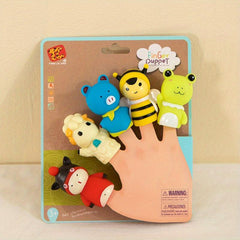 Cartoon Animal Finger Puppet Finger Toy Gift For Kids Children's Toy