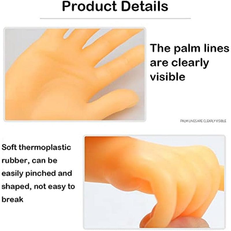20pcs Tiny Hands Finger Puppets Mini Prank Hand Gag Party Favors