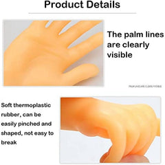 20pcs Tiny Hands Finger Puppets Mini Prank Hand Gag Party Favors