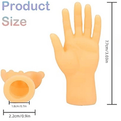 20pcs Tiny Hands Finger Puppets Mini Prank Hand Gag Party Favors