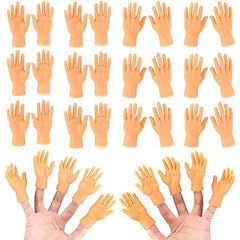 20pcs Tiny Hands Finger Puppets Mini Prank Hand Gag Party Favors