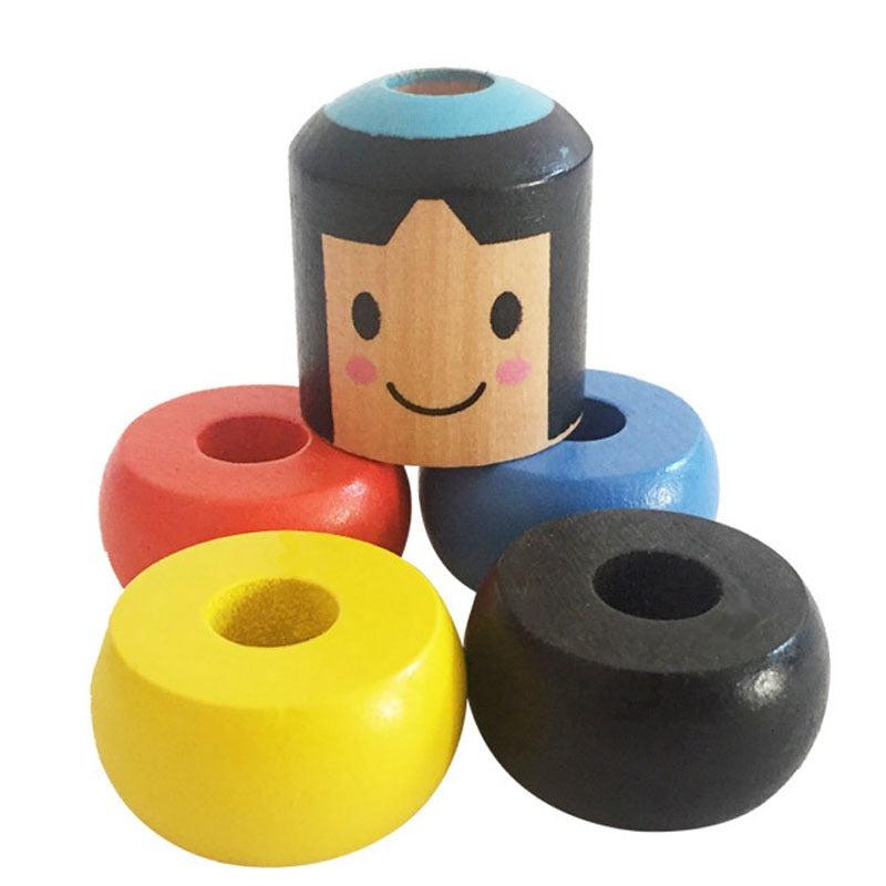 Wooden Children's Magic Toy Puppet Props Christmas Gift