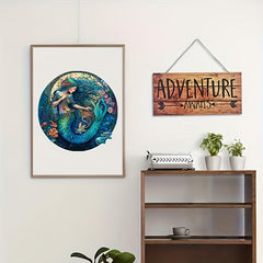 Wooden Mermaid Puzzle Creative Gift for Kids & Adults