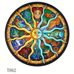 Irregular 3D Wooden Jigsaw Puzzles DIY Educational Toys