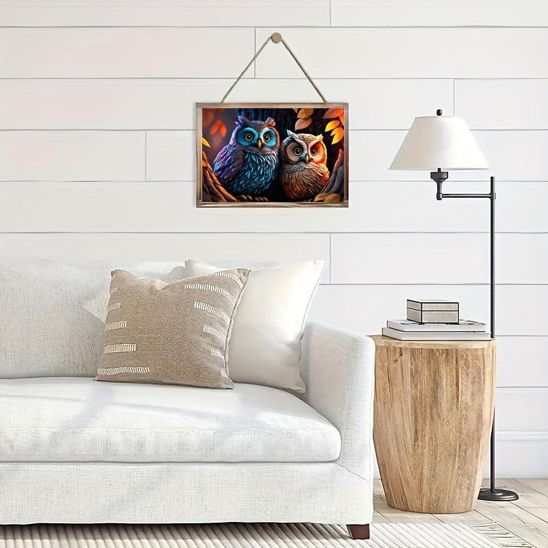 Owl Can't Sleep At Night Wooden Puzzle Gift
