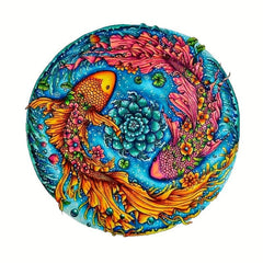 Koi Fish Wooden Jigsaw Puzzle for Adults