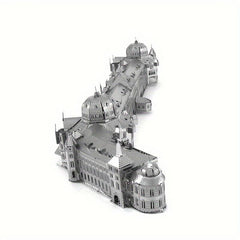 3D Metal Jigsaw Puzzle Model DIY Tokyo Train Station Building