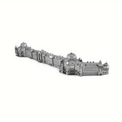 3D Metal Jigsaw Puzzle Model DIY Tokyo Train Station Building