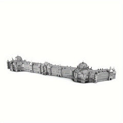 3D Metal Jigsaw Puzzle Model DIY Tokyo Train Station Building