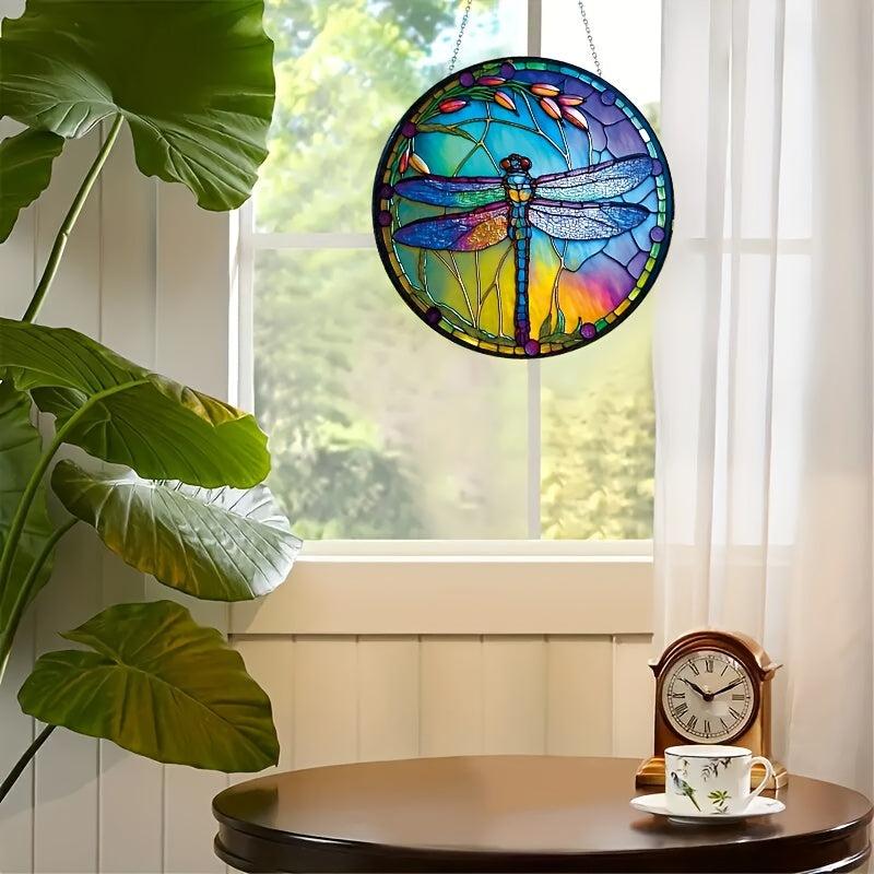 Dragonfly Wooden Jigsaw Puzzle Creative Landscaping Gift Bar Decor