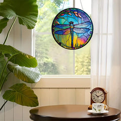 Dragonfly Wooden Jigsaw Puzzle Creative Landscaping Gift Bar Decor