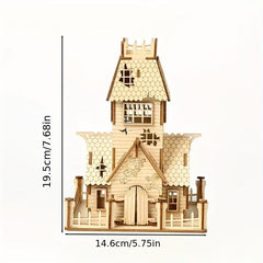 Halloween Wooden Jigsaw Puzzle DIY Party Home Decor Gift Adults Kids