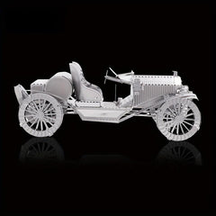 Educational Metal 3D Puzzle DIY Antique Cars Panel Assembly