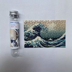 150Pcs Mini Test Tube Puzzle Great Wave of Kanagawa