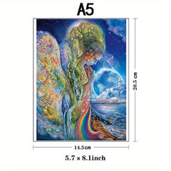 Goddess Wooden Puzzles For Adults Irregular Animal Shaped Jigsaw Gift