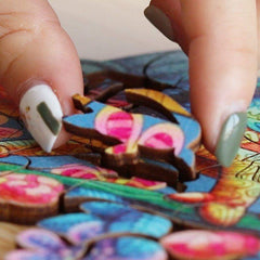 Chameleon Wooden Puzzle Adults Children