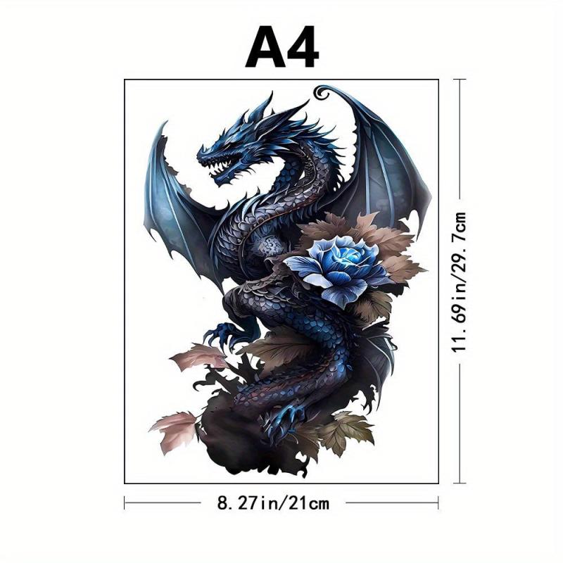 Wooden Flying Dragon Animal Puzzle