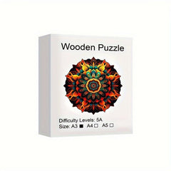 Wooden Animal Puzzle Creative Gift Wrap Adult Children Decompression Toy