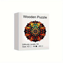 Wooden Animal Puzzle Creative Gift Wrap Adult Children Decompression Toy