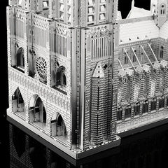 Notre Dame Cathedral 3D Metal Puzzle for Kids