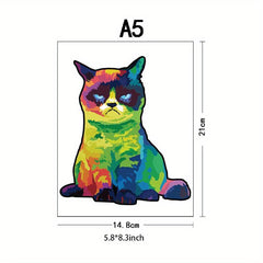 Wooden Animal Puzzles Unique Shaped Puzzles For Adults And Kids Family Games