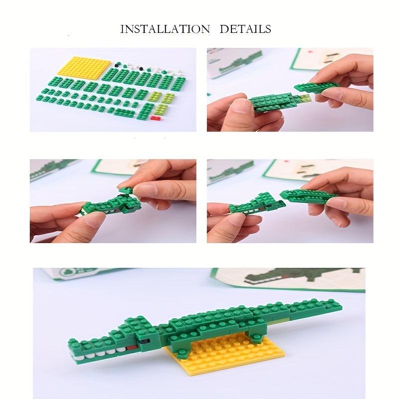 Crocodile Building Blocks for Boys and Girls - Educational Toys