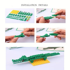 Crocodile Building Blocks for Boys and Girls - Educational Toys